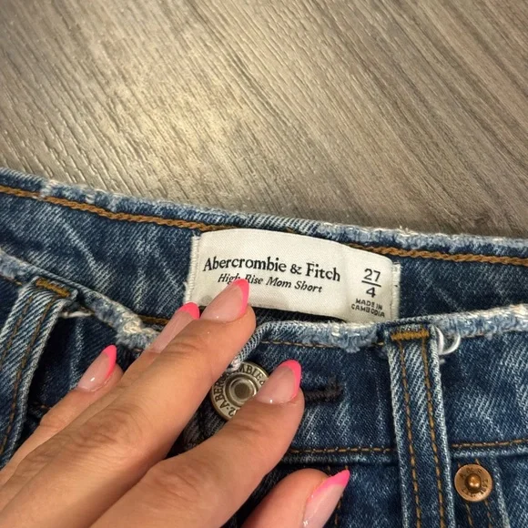 High rise mom short denim - Picture 2 of 3